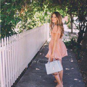 urban outfitters pink mini dress